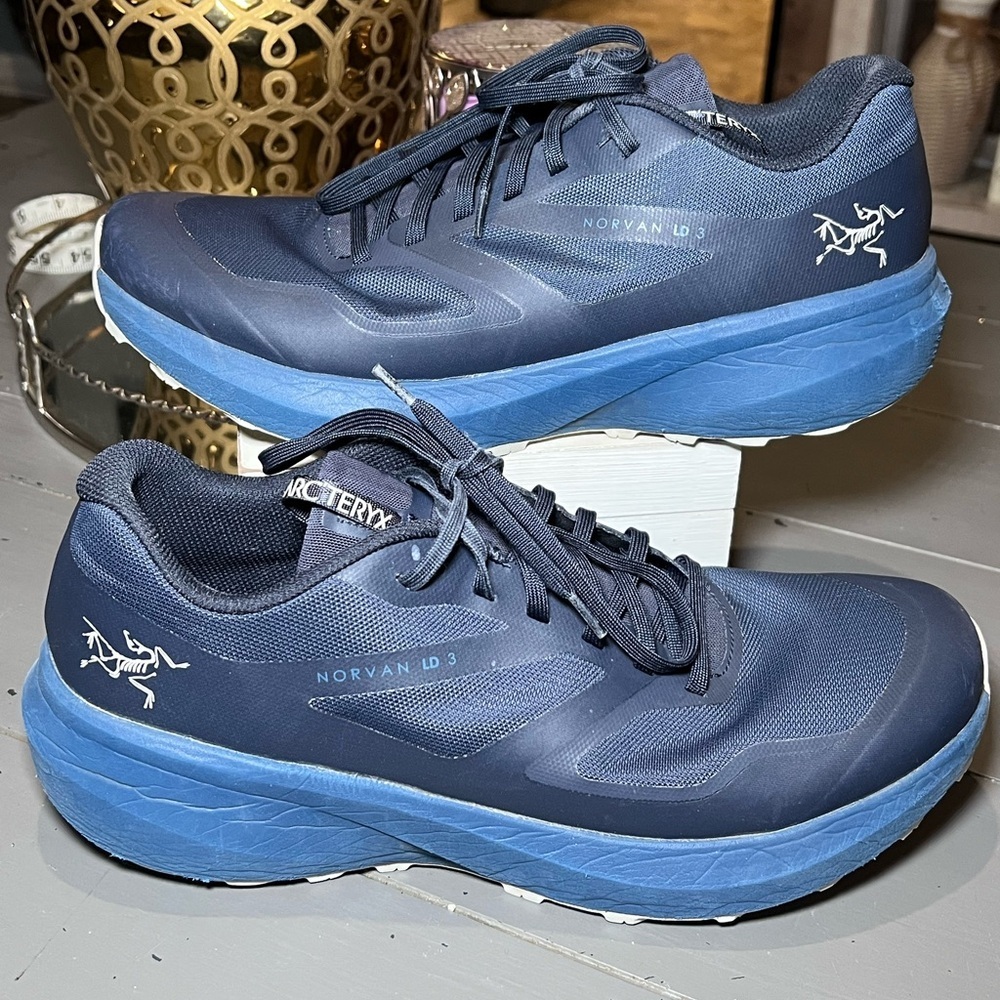 Arc'teryx Norvan LD 3 Trail Shoes‎ in Navy and Blue Size 10.5